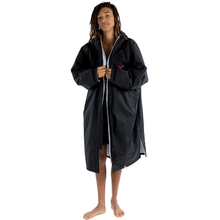 2026 Dryrobe Advance Albornoz De Manga Larga DALSV3 - Black / Gris
